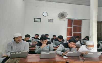 HARI TERAKHIR PELAKSAAN TKA PAKET B PKBM MAWAR DI PONDOK PESANTREN DARUL IHSAN